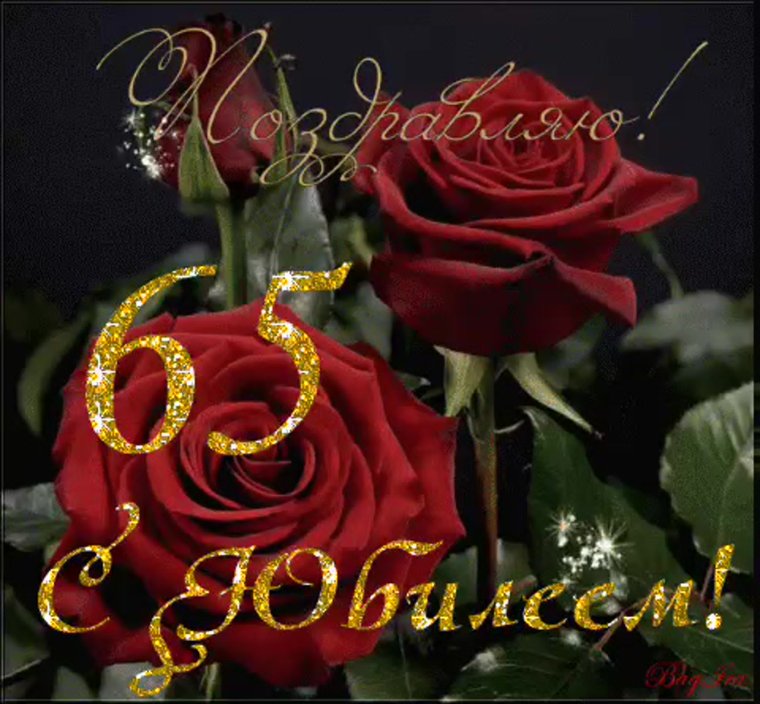 С юбилеем 65 лет