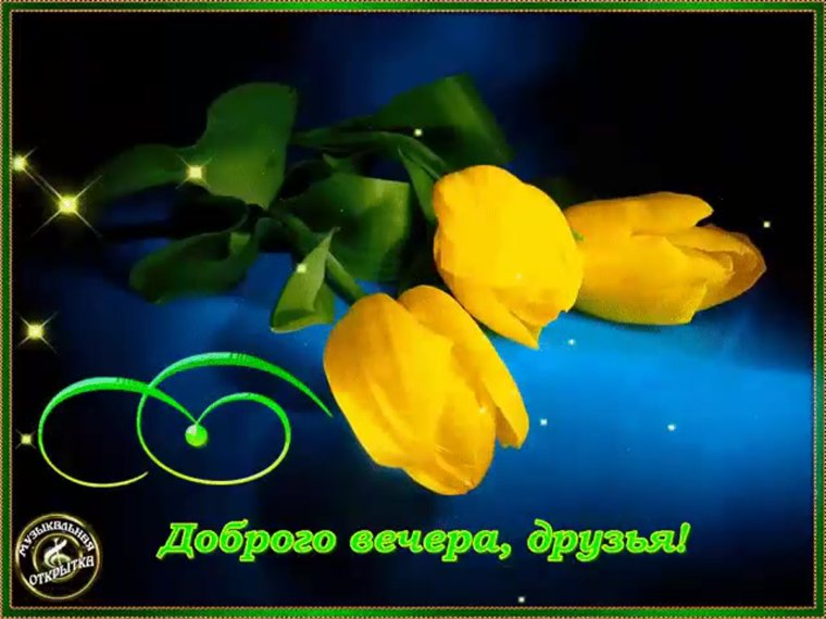 Доброго и уютного вам вечера