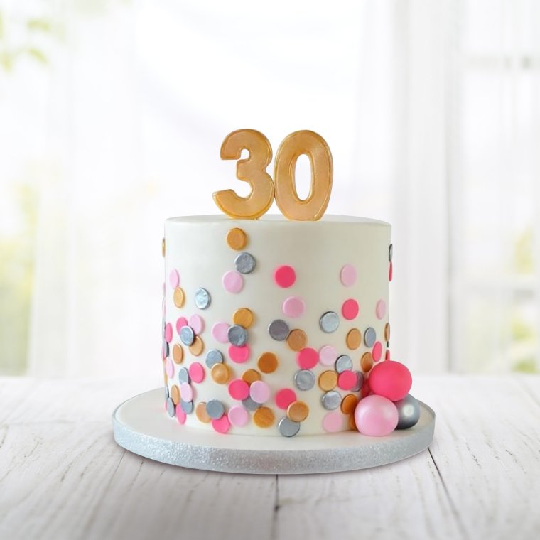 Торт на 30 лет девушке