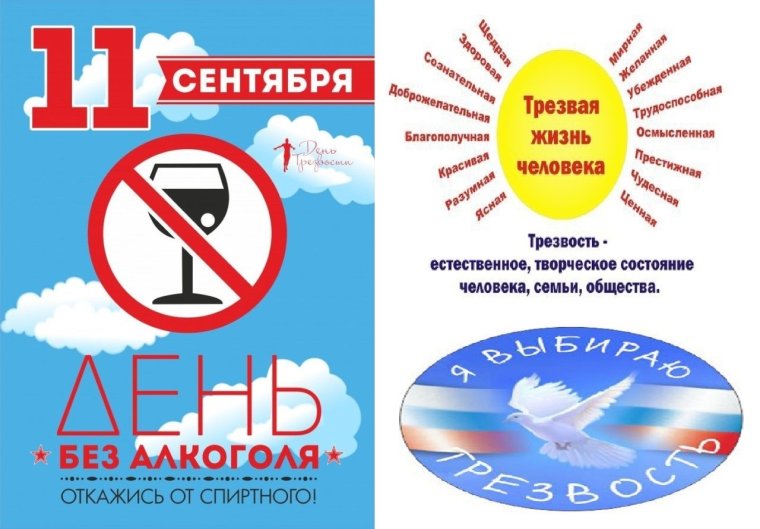 День трезвости 11 сентября мероприятия презентации