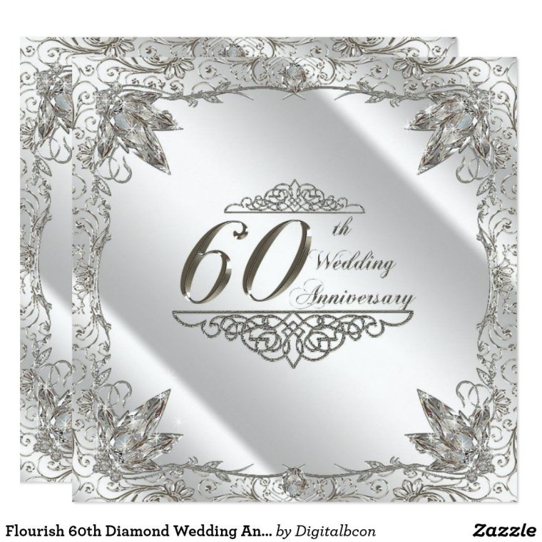 Бриллиантовая свадьба надпись