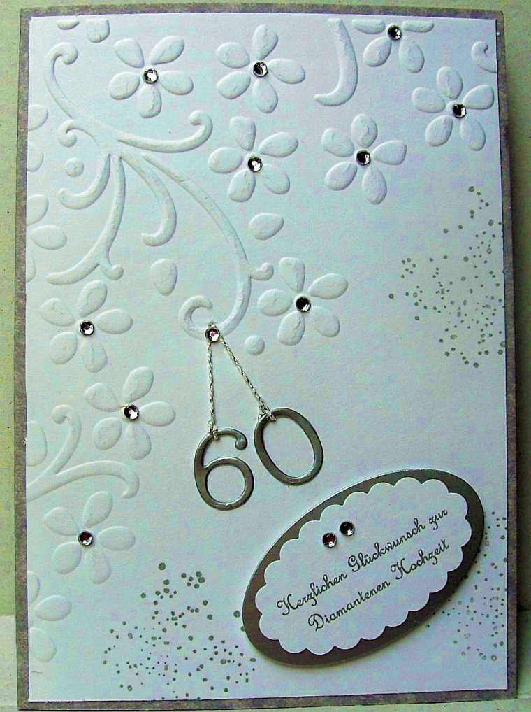 Торт на бриллиантовую свадьбу