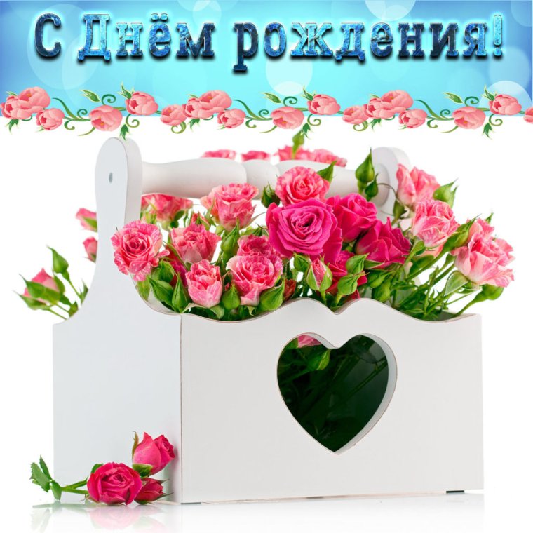 С днём рождения девушке красивые