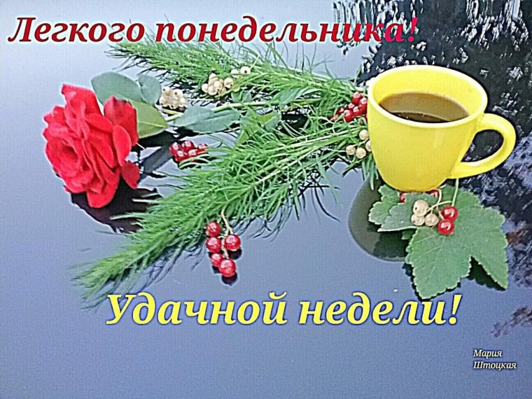 С добрым утром понедельника