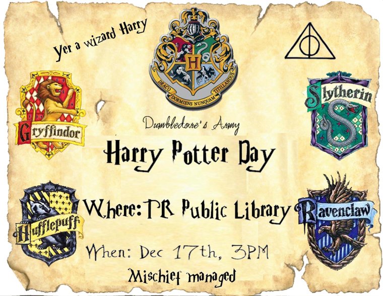 Гарри Поттер для печати