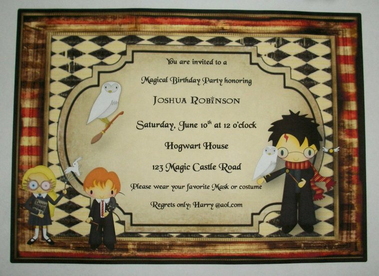 Торт Гриффиндор из Гарри Поттер