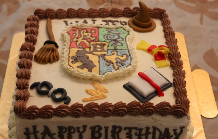 Торт Гарри Поттер кремовый