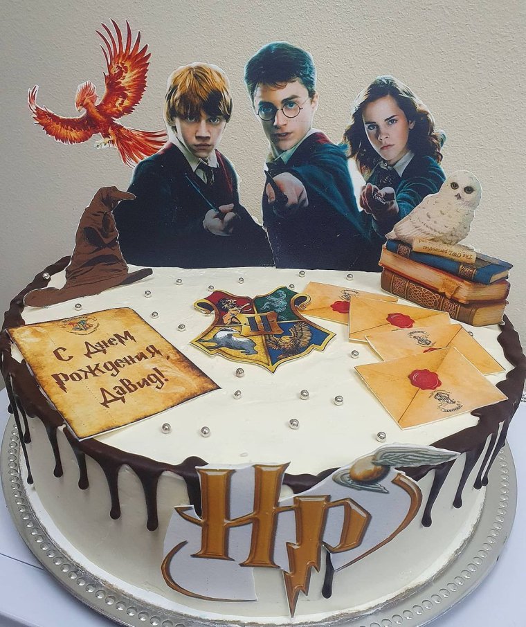 Торт Гарри Поттер Пожиратели смерти