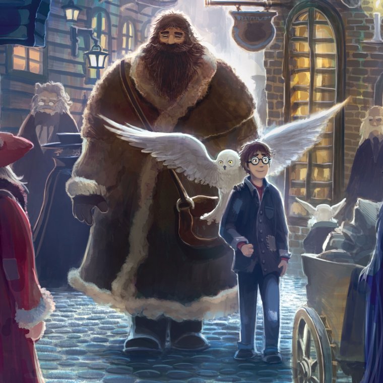 Гарри Поттер день рождения и Хагрид