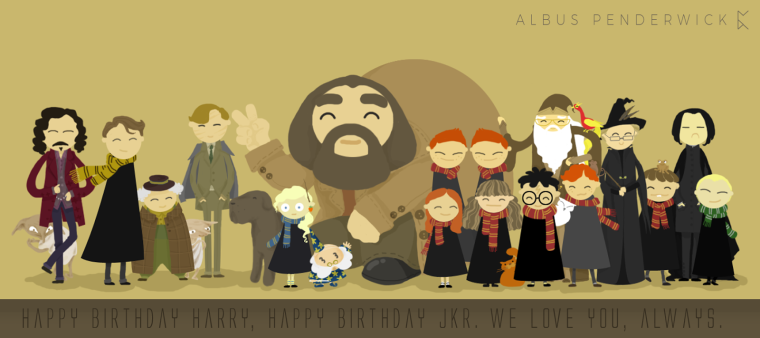 Гарри Поттера Harry Birthday