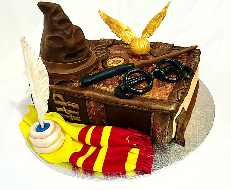 Торт Гарри Поттер снитч
