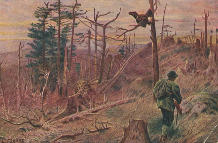 Оформление юбилея для охотника и рыболова