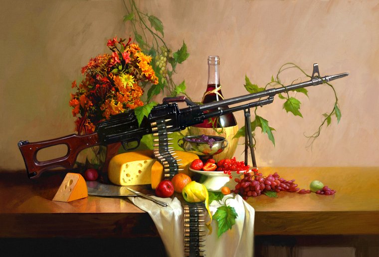 Торт для охотника и рыбака