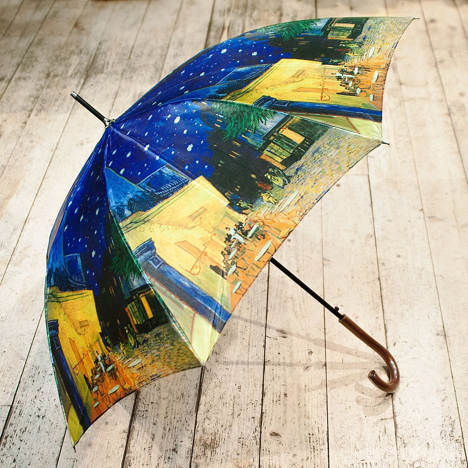 Зонтик собрать. Зонт "Ван Гог", механический. Зонт vibrosa Ван Гог. Зонт с картиной Ван Гога. Картины с зонтом.