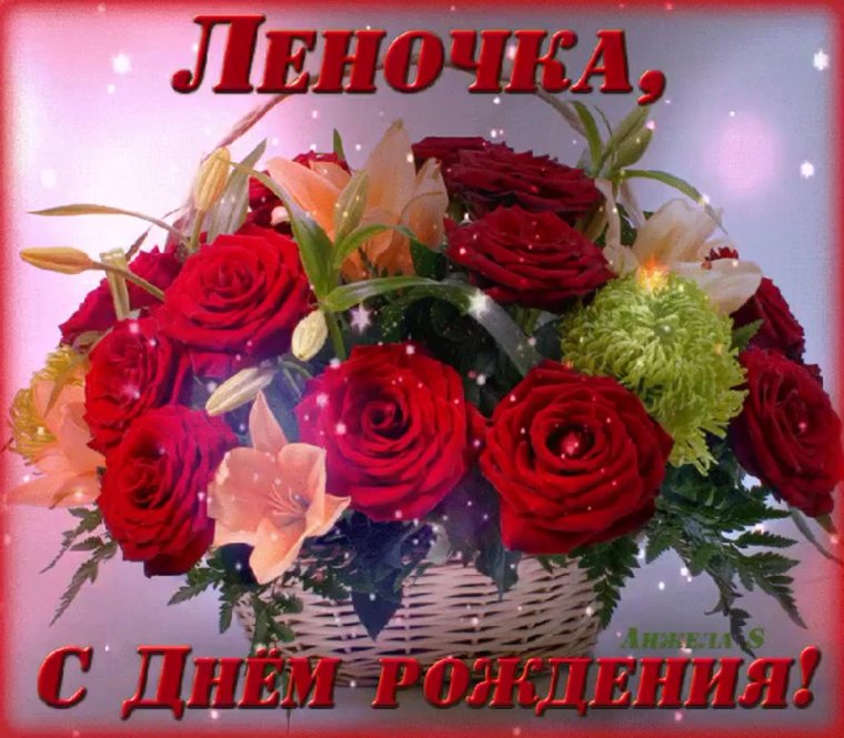 С днём рождения Лнеочка