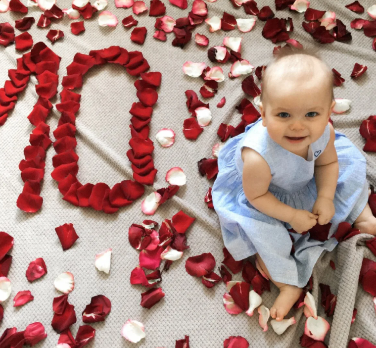 Открытку на 9 месяцев ребенку красиво