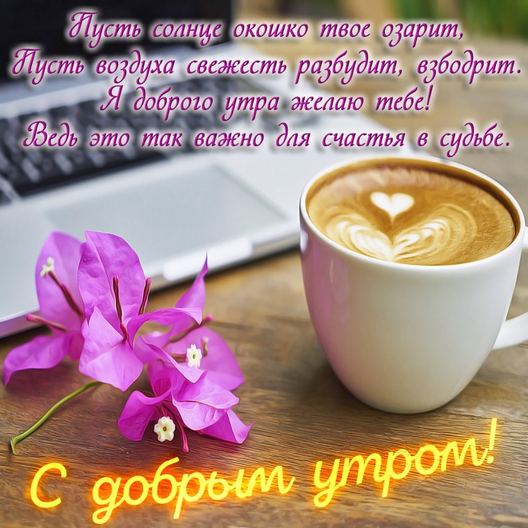 Пожелаеи ям ч дрбрым утром