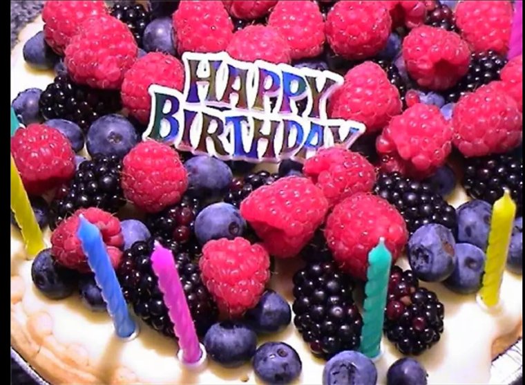 Открытки с днём рождения с рыбками