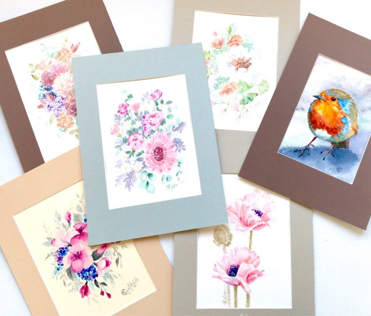 Художественные открытки