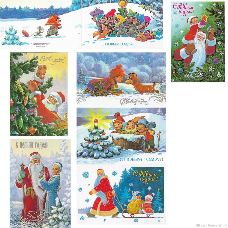 Наборы открыток Зарубина