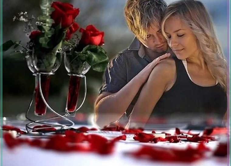 Цветы шампанское конфеты