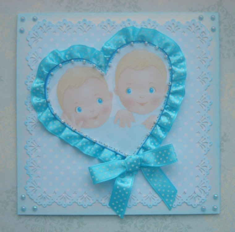 Анна Геддес двойняшки