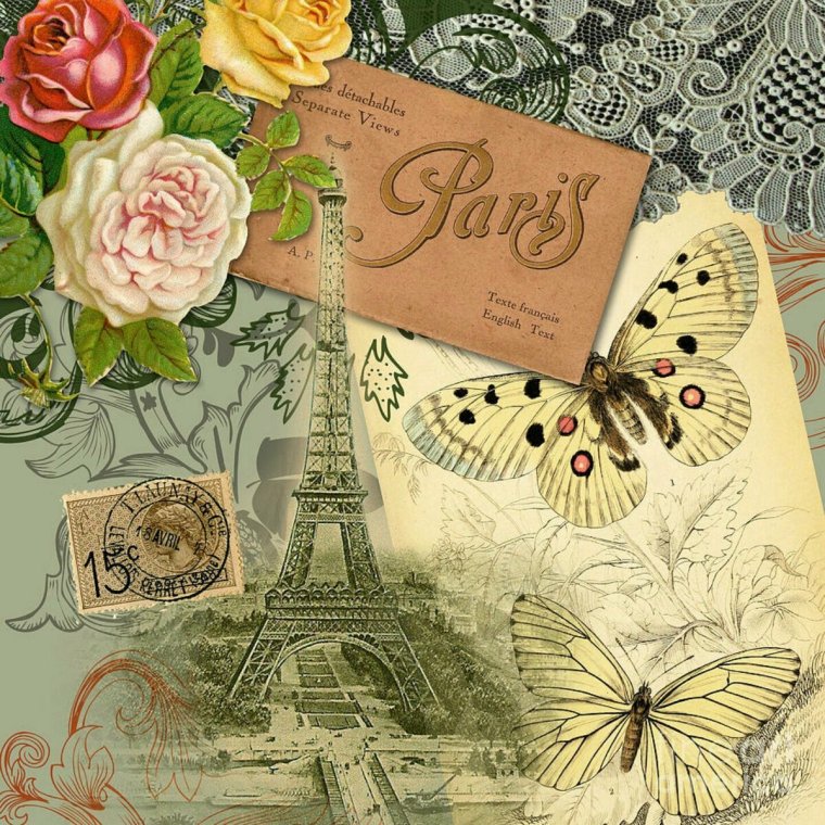 Винтажные фоны