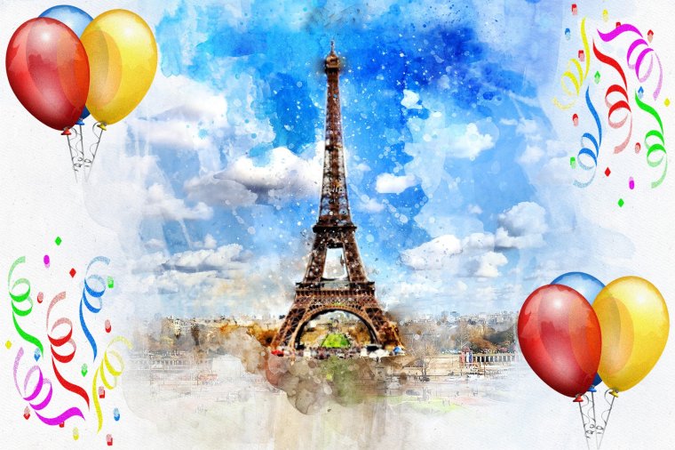 С днем рождения Париж