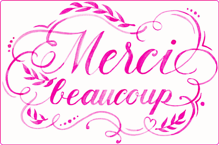 Надпись с днем рождения на французском языке