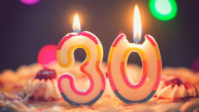 С юбилеем 20 лет