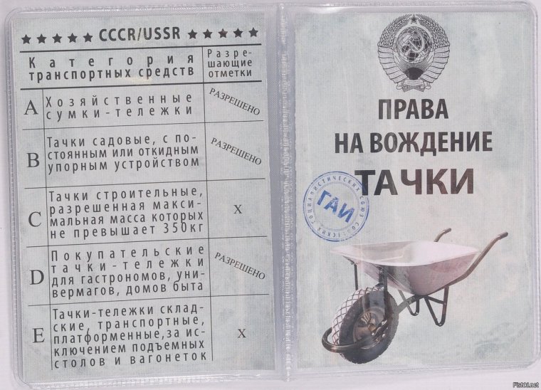 Рисунок сдача на права