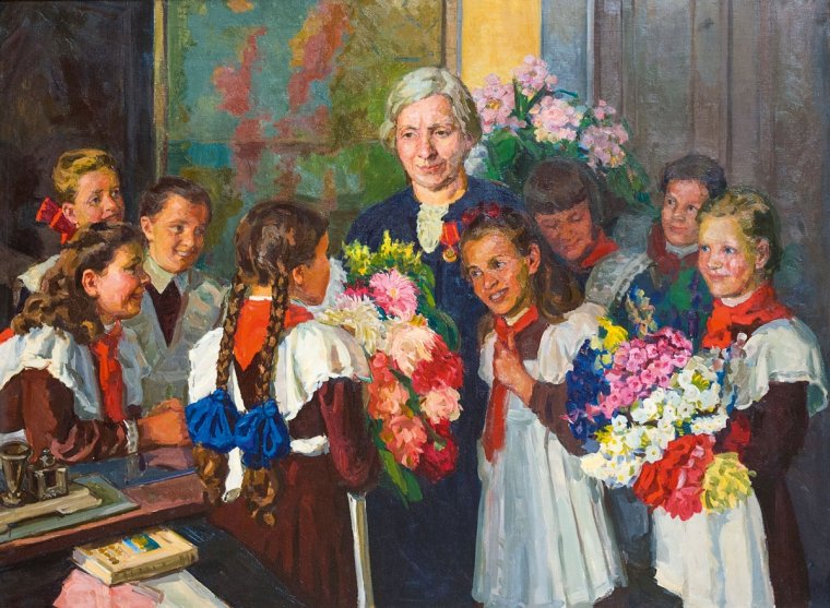 Советские открытки с 1 сентября