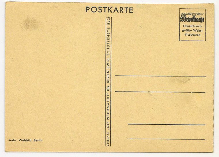 Почтовые открытки Германия