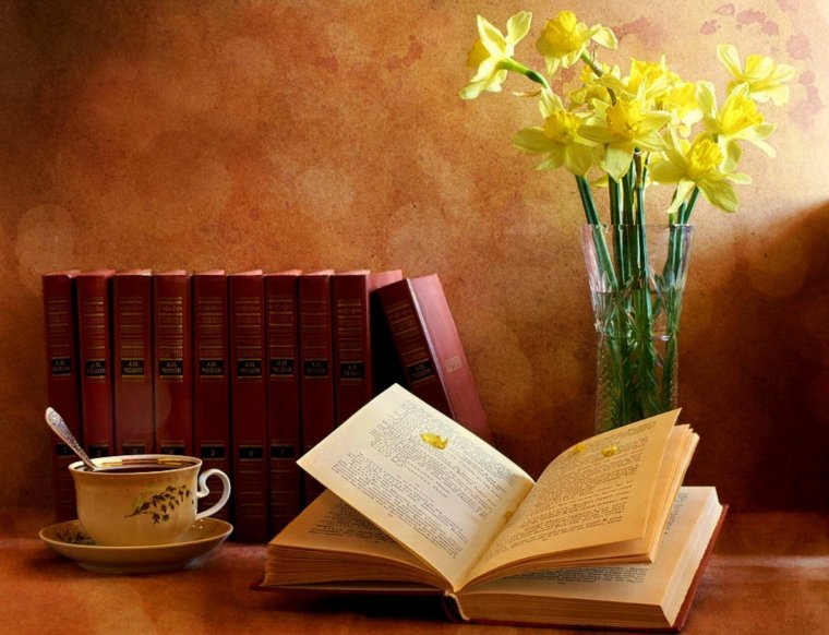 Композиция с книгами