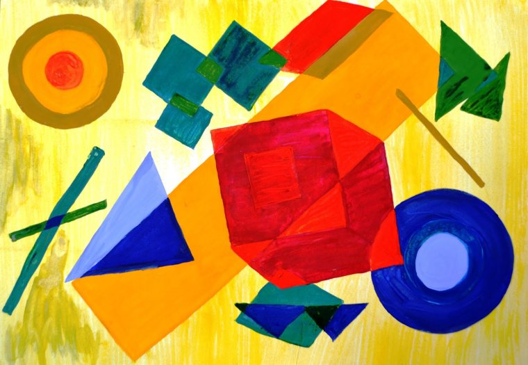 Абстракция геометрические фигуры