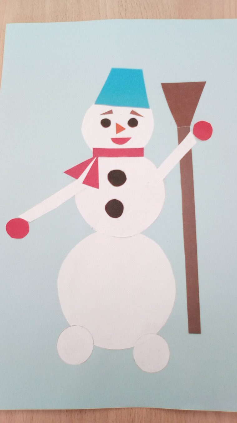 Рисунок из геометрических фигур