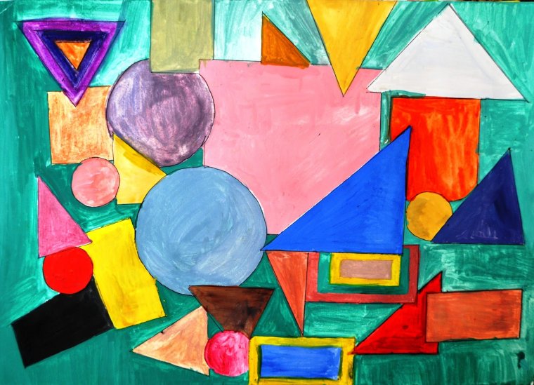 Абстракционизм геометрические фигуры