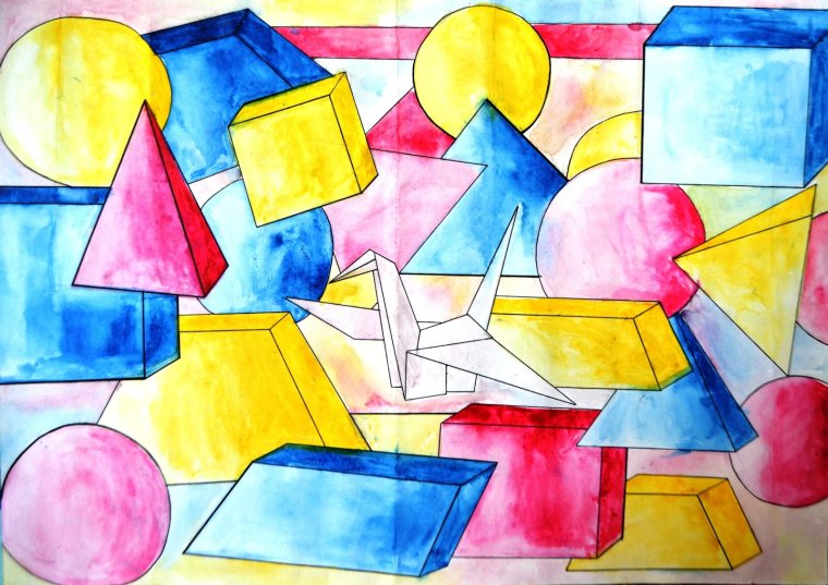 Геометрическая мозаика. «Спичечный» конструктор