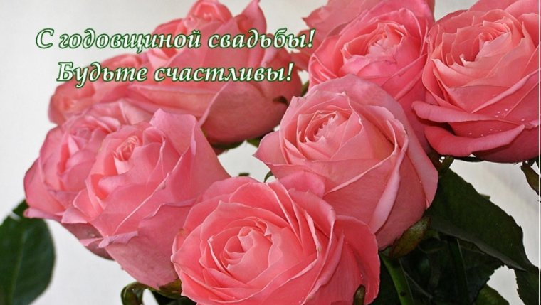 Нашей семье 12 лет красивые