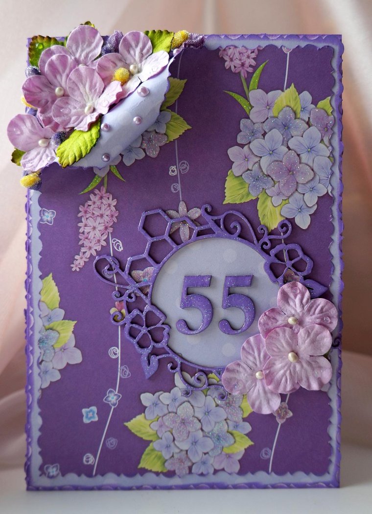 С юбилеем 55 женщине