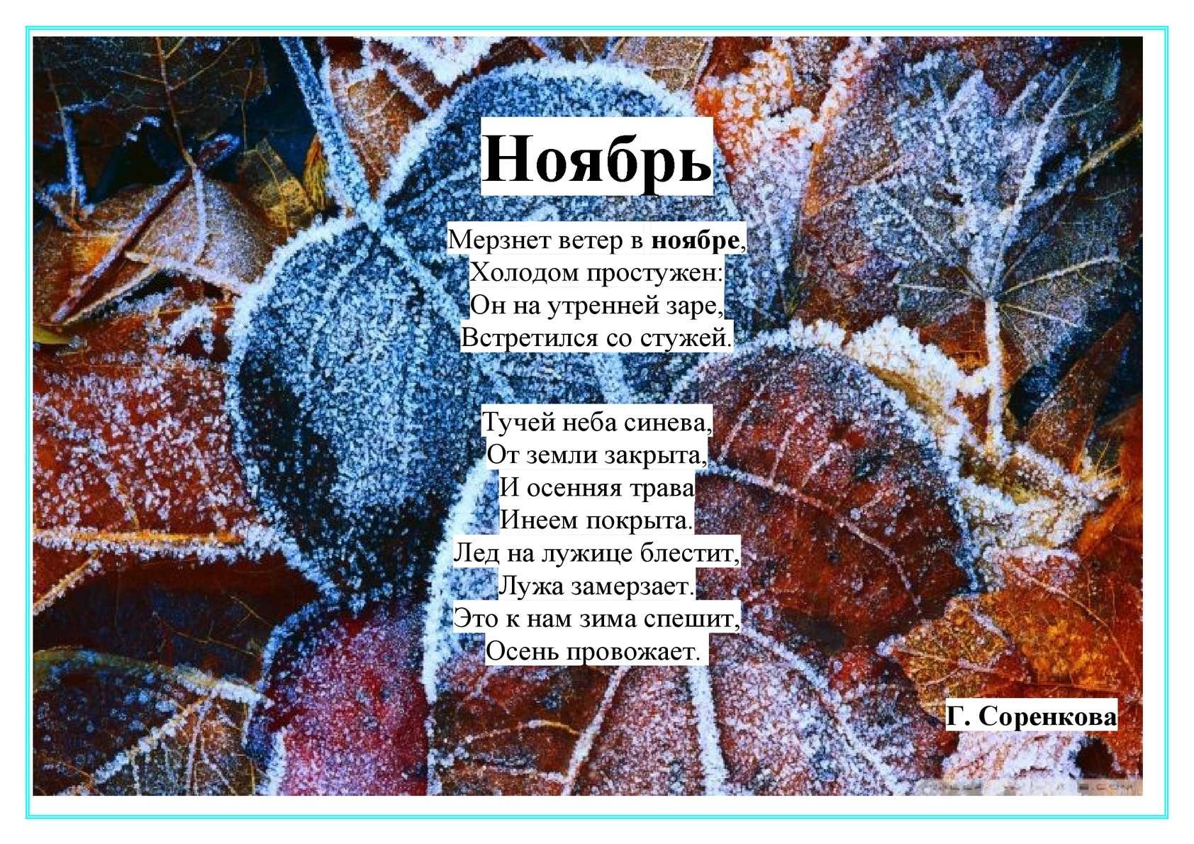 Тихо ночью покрывает лед. Стихи про ноябрь. Стихи про ноябрь для детей. Детские стихи про ноябрь. Ноябрь картинки со стихами.