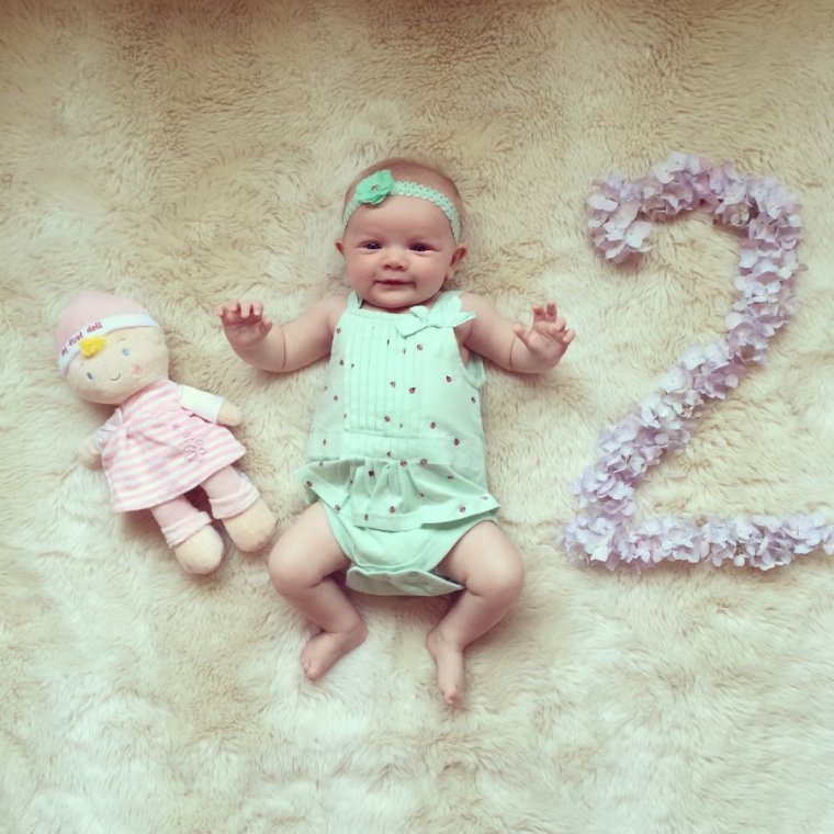 Открытка 5 месяцев