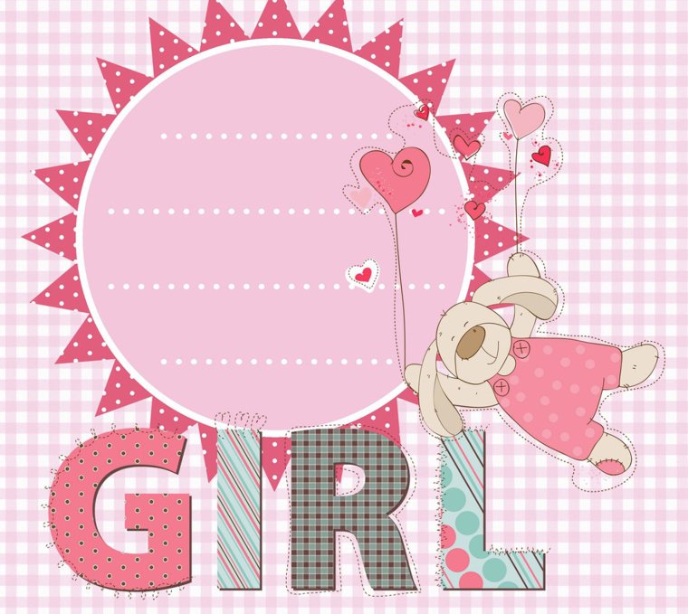 Открытки для малышки девочки