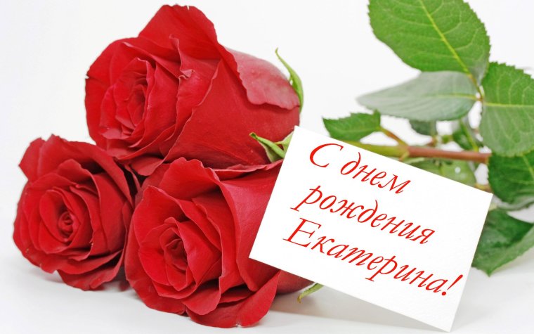 Поздравления с днём рождения Катюша