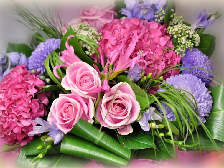 Букет цветов «день рождение»