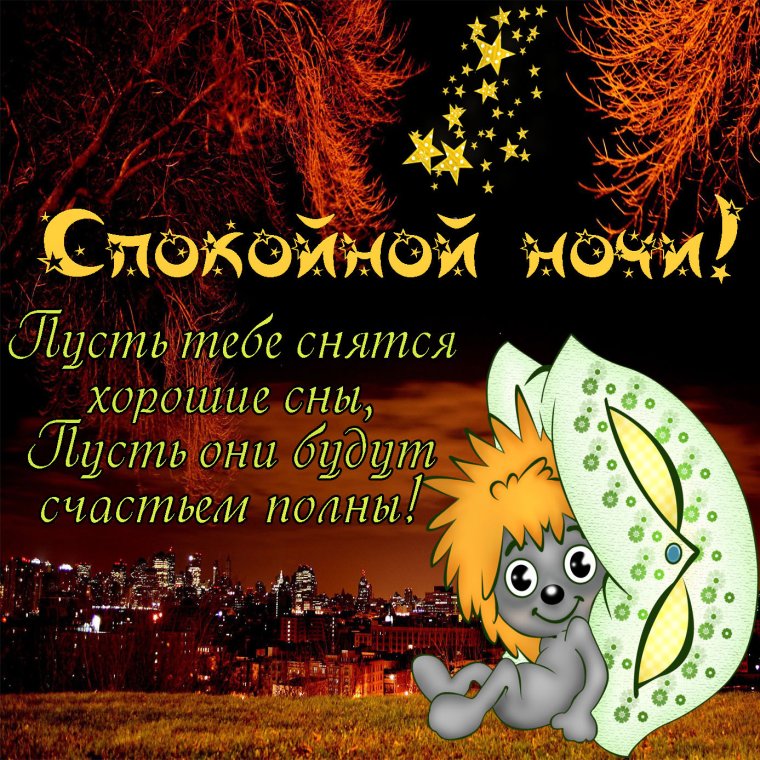 Пожелания спокойной ночи