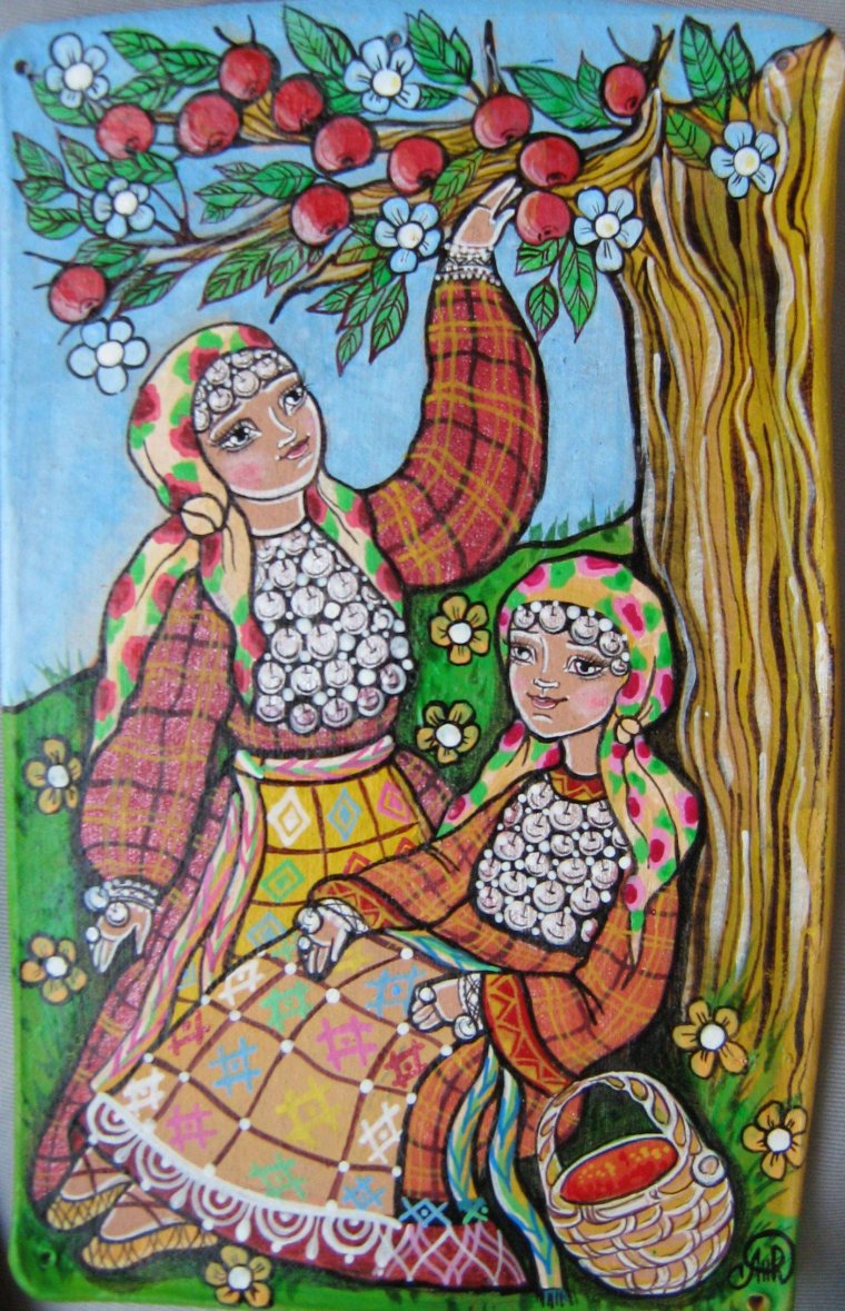 Удмуртия рисунок