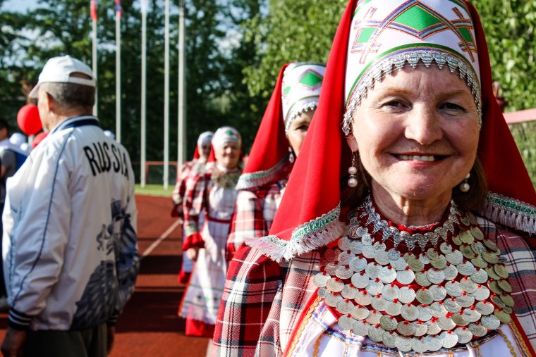 Шарканский район национальный Удмуртский костюм