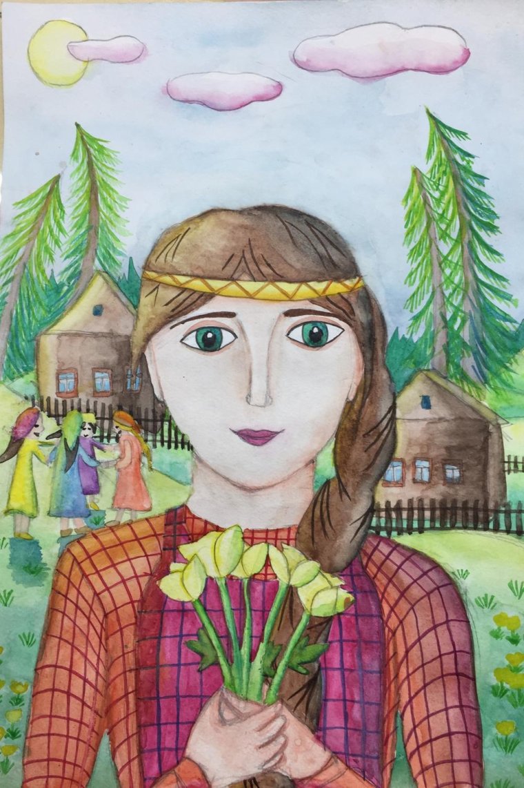 Рисунок моя Удмуртия