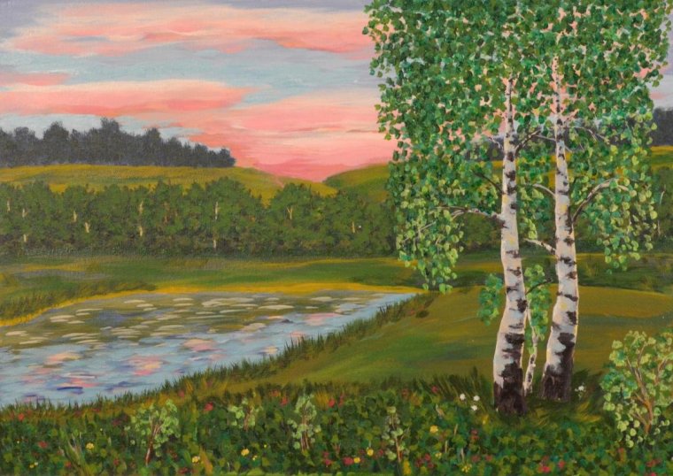 Пейзаж родной земли